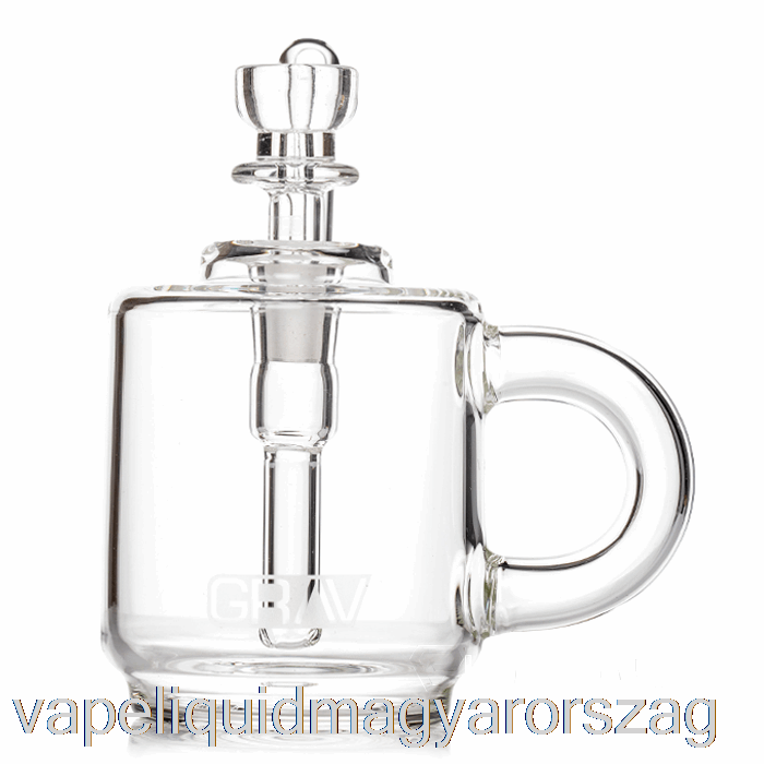 Grav Kávésbögre Zsebbuborékoló átlátszó Vape E Cigi